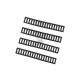 MP Ladder Rail Covers (18 Slots) 4 Pack (BK), MP are a Chinese manufacturer of airsoft mounts and accessories, producing high quality parts, generally in robust plastics, that look and feel great